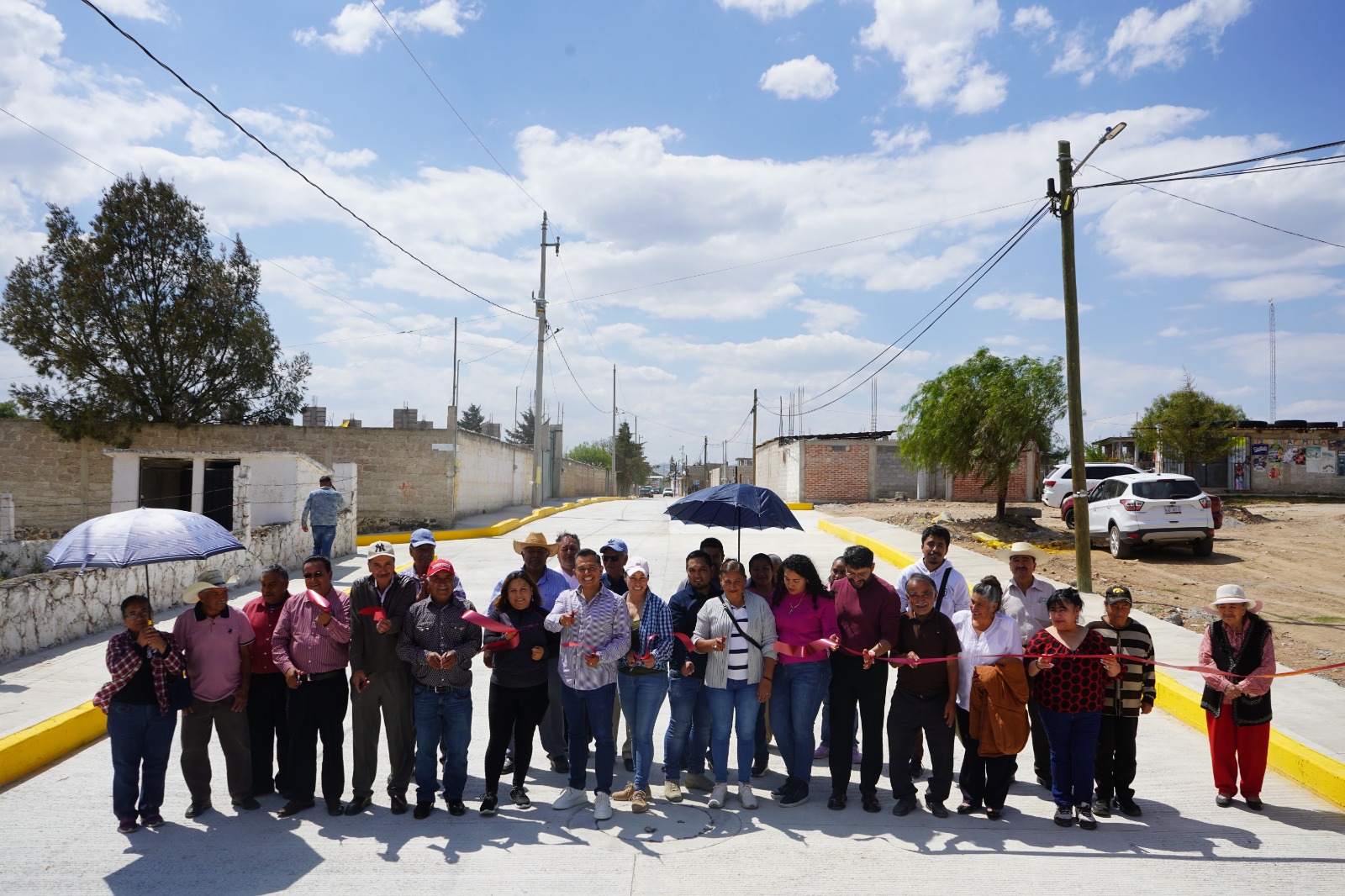 Impulsan obra de pavimentación en El Tepeyac para mejorar la calidad de vida de más de mil 700 habitantes