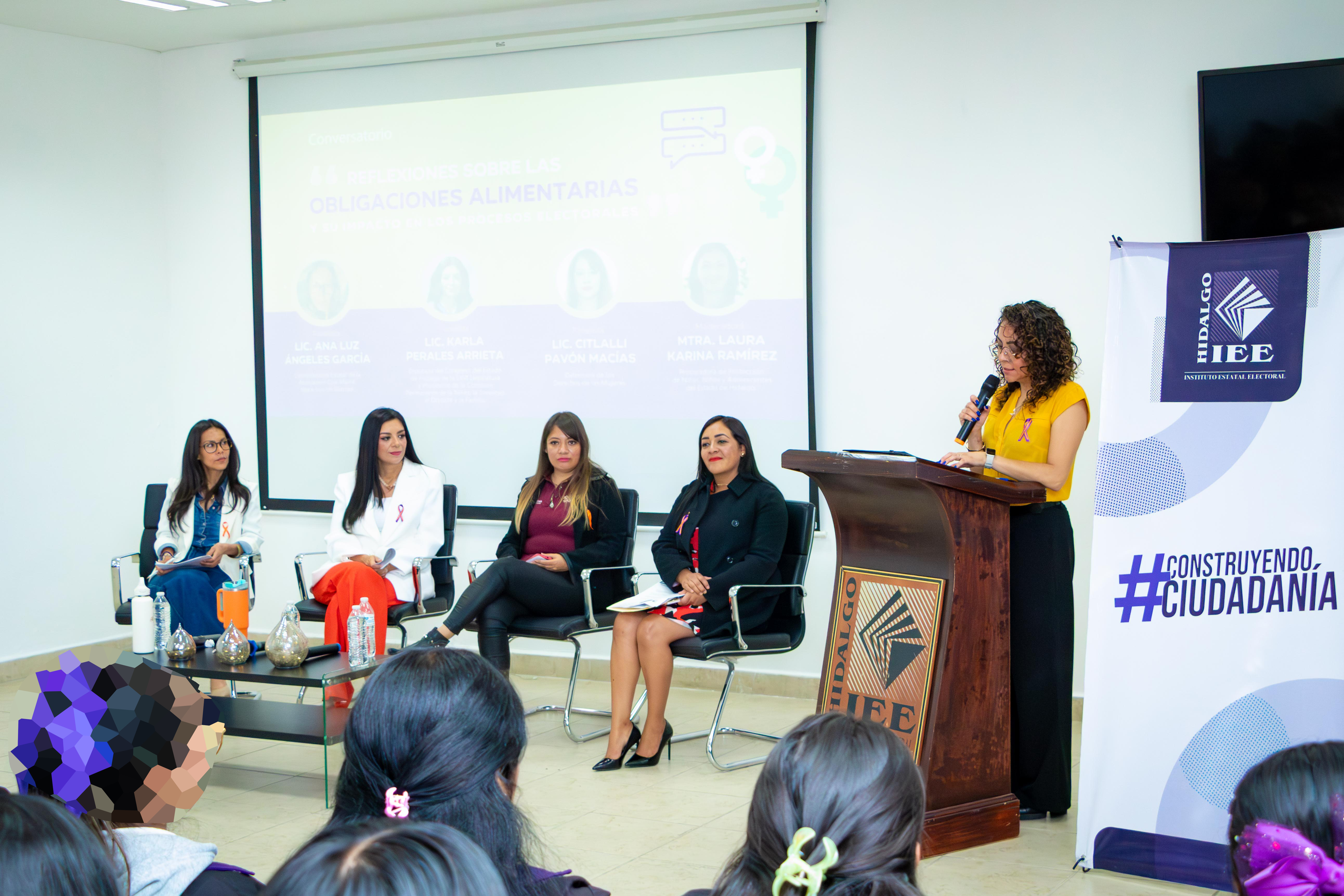 IEEH PROMUEVE REFLEXIÓN SOBRE OBLIGACIONES ALIMENTARIAS Y PROCESOS ELECTORALES