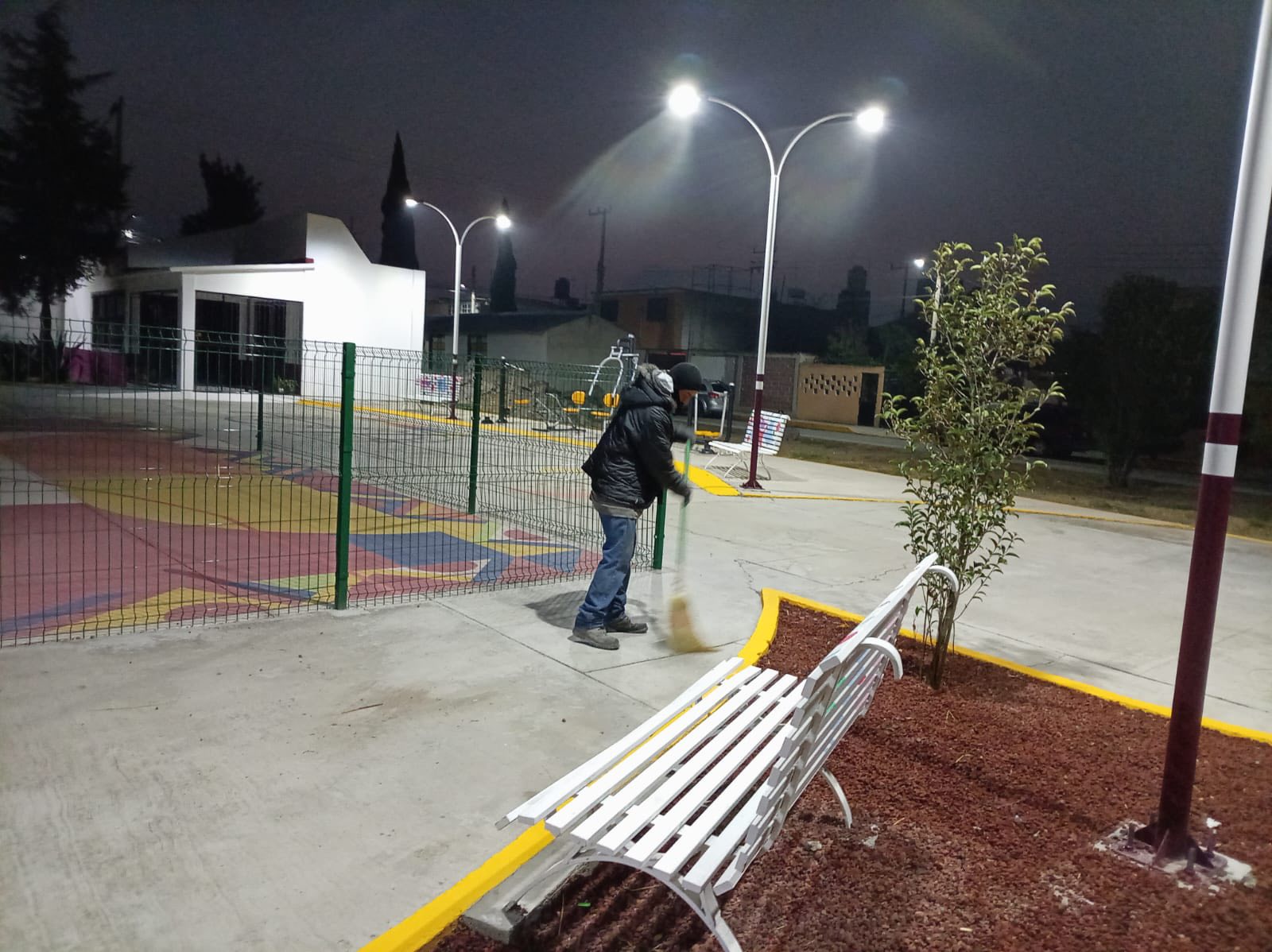 Realizan jornada de limpieza en parque de la colonia Presidentes en Tizayuca