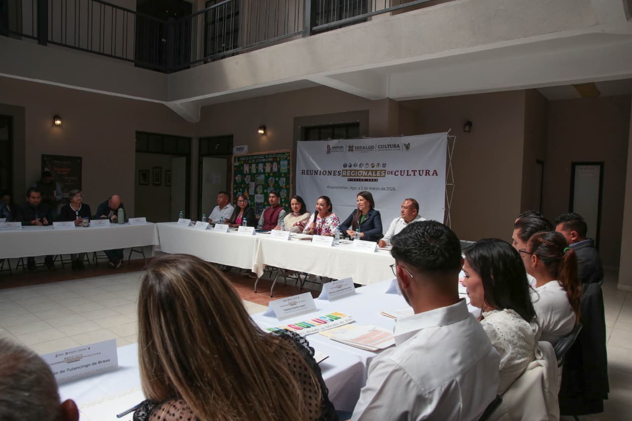 Realizan 6ª Reunión Regional de Cultura en Acaxochitlán
