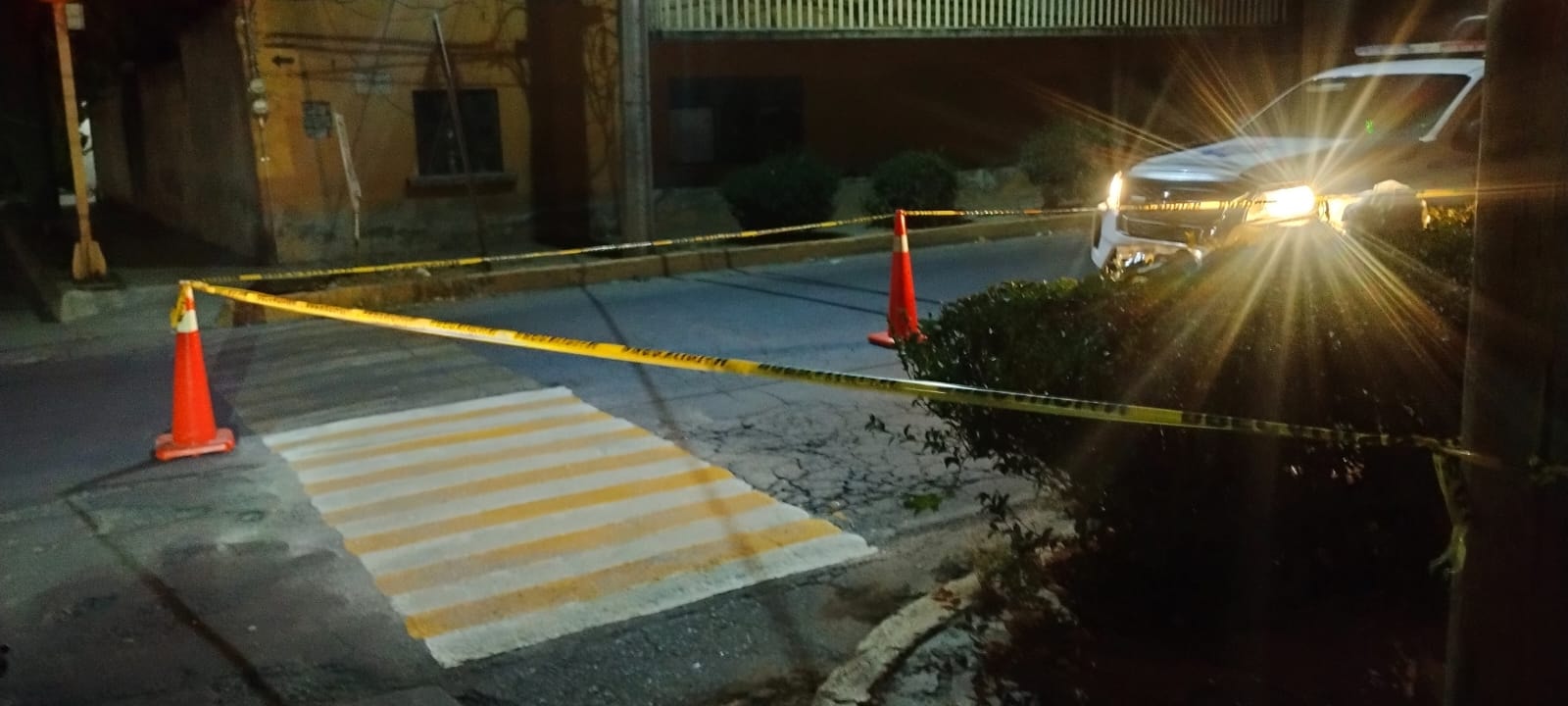 Refuerzan seguridad vial con balizado de cruces peatonales en Emiliano Zapata