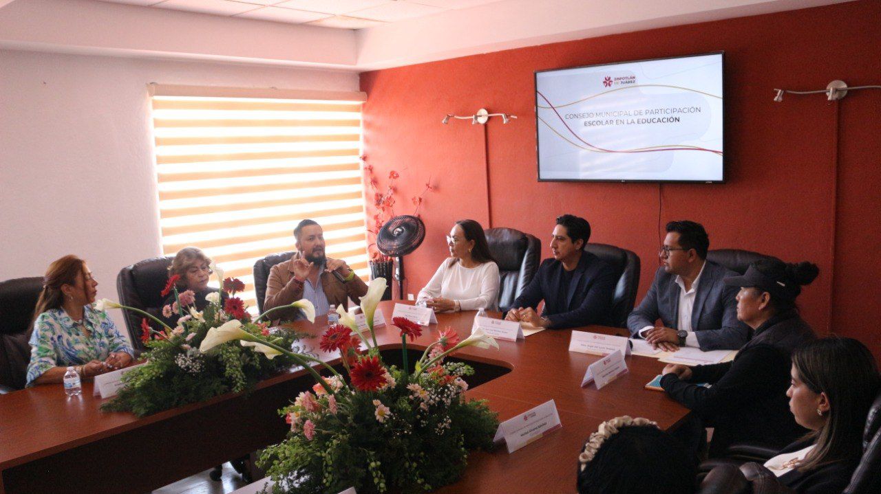 Instalan Consejo Municipal de Participación Escolar en Zapotlán de Juárez