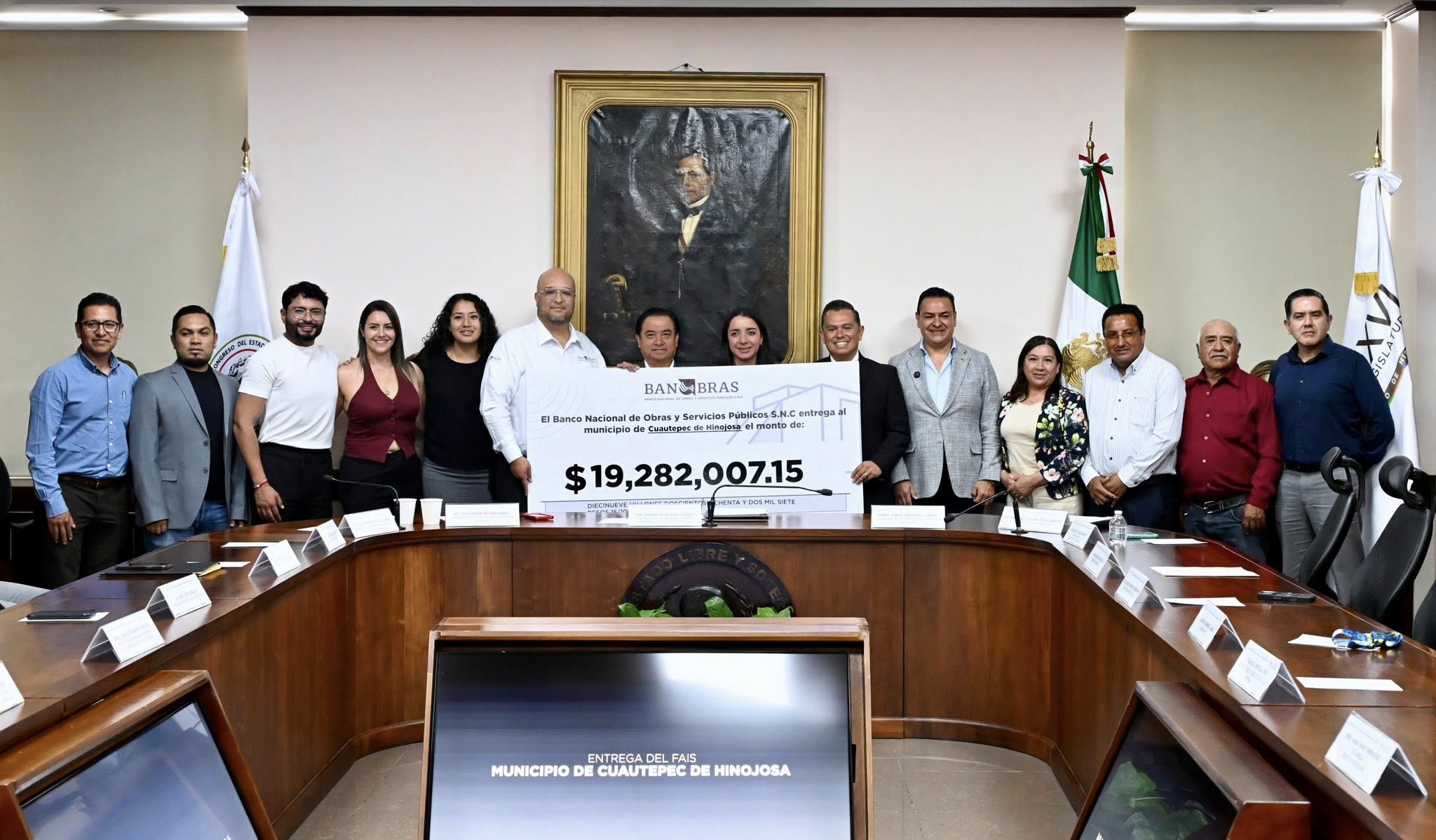 ANDRÉS VELÁZQUEZ DESTACA IMPORTANCIA DE LOS RECURSOS DEL FAIS PARA IMPULSAR EL DESARROLLO DE CUAUTEPEC DE HINOJOSA