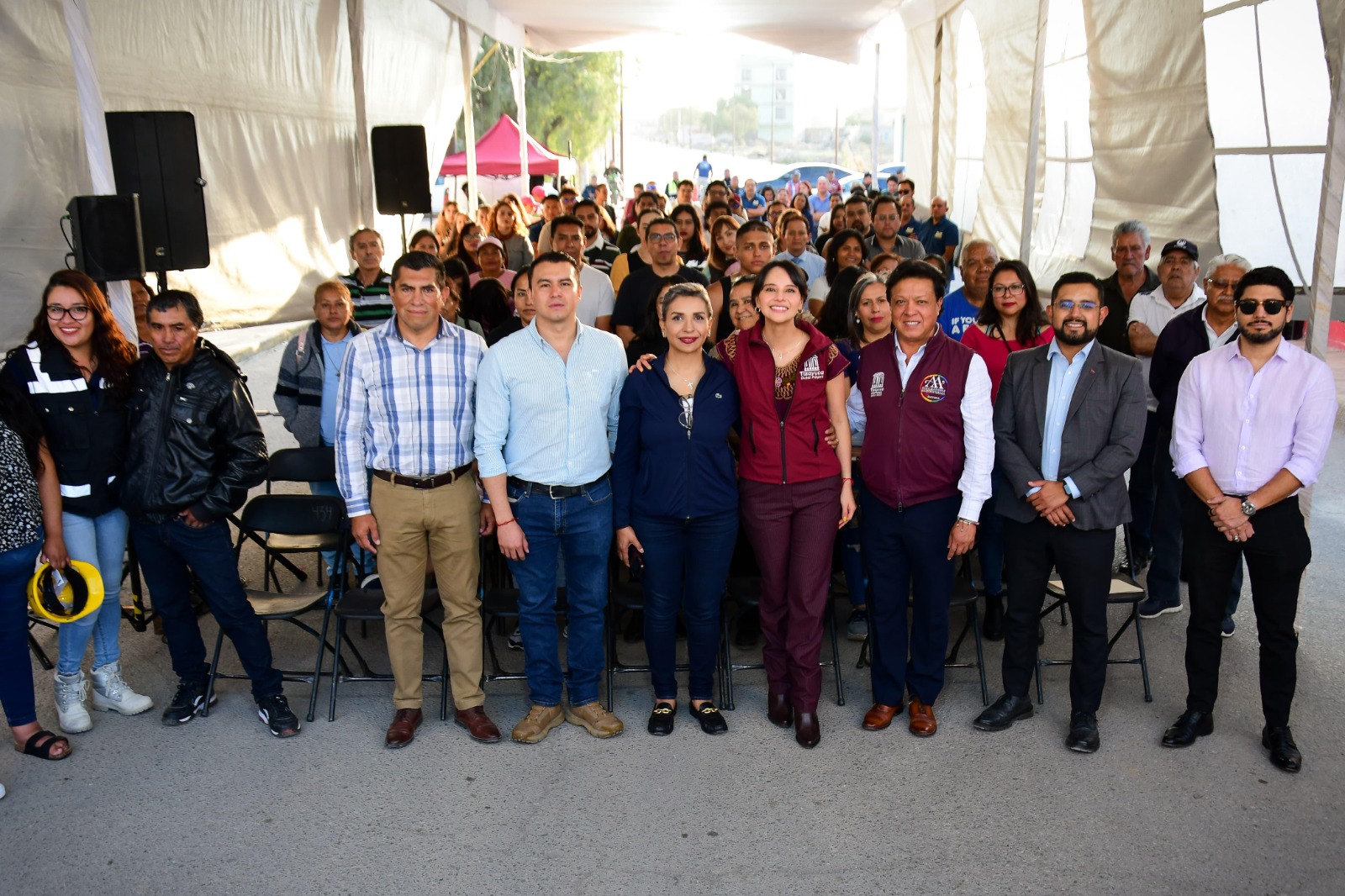 Entrega Tizayuca nuevo Sendero Seguro en el barrio del Pedregal; beneficiará a cerca de 15 mil habitantes