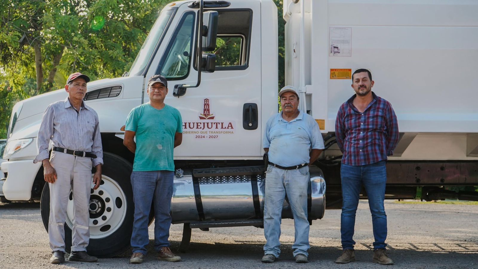 Gobierno de Huejutla fortalece área de Limpias con entrega de equipo y rehabilitación de unidades