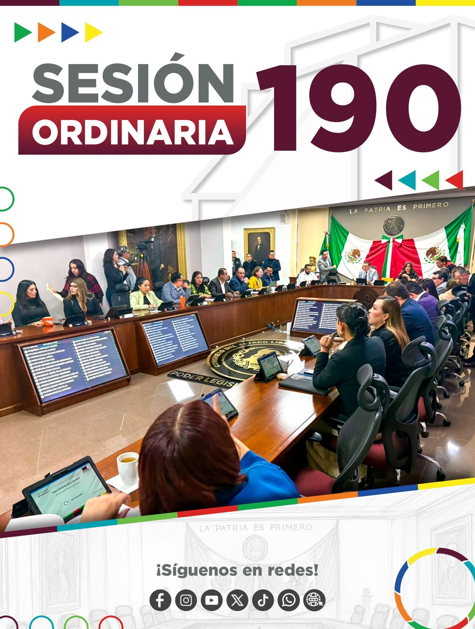 Congreso de Hidalgo analiza iniciativas en materia social, igualdad, justicia, medio ambiente y bienestar animal
