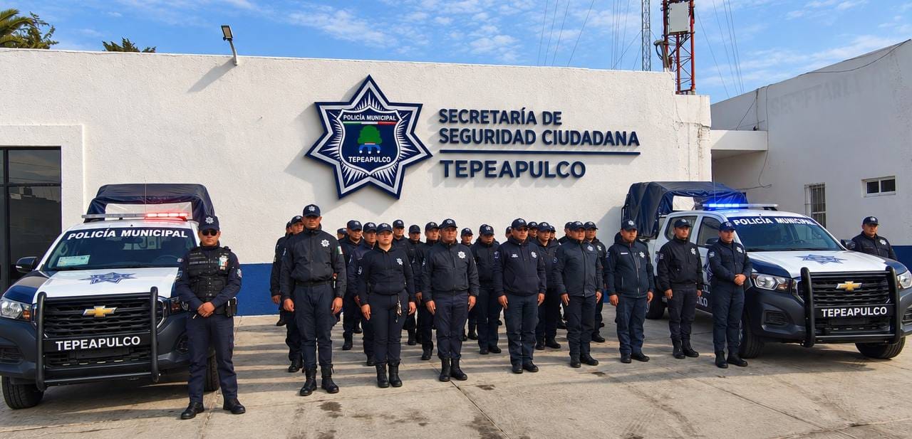 Tepeapulco fortalece la seguridad pública con la entrega de dos nuevas patrullas